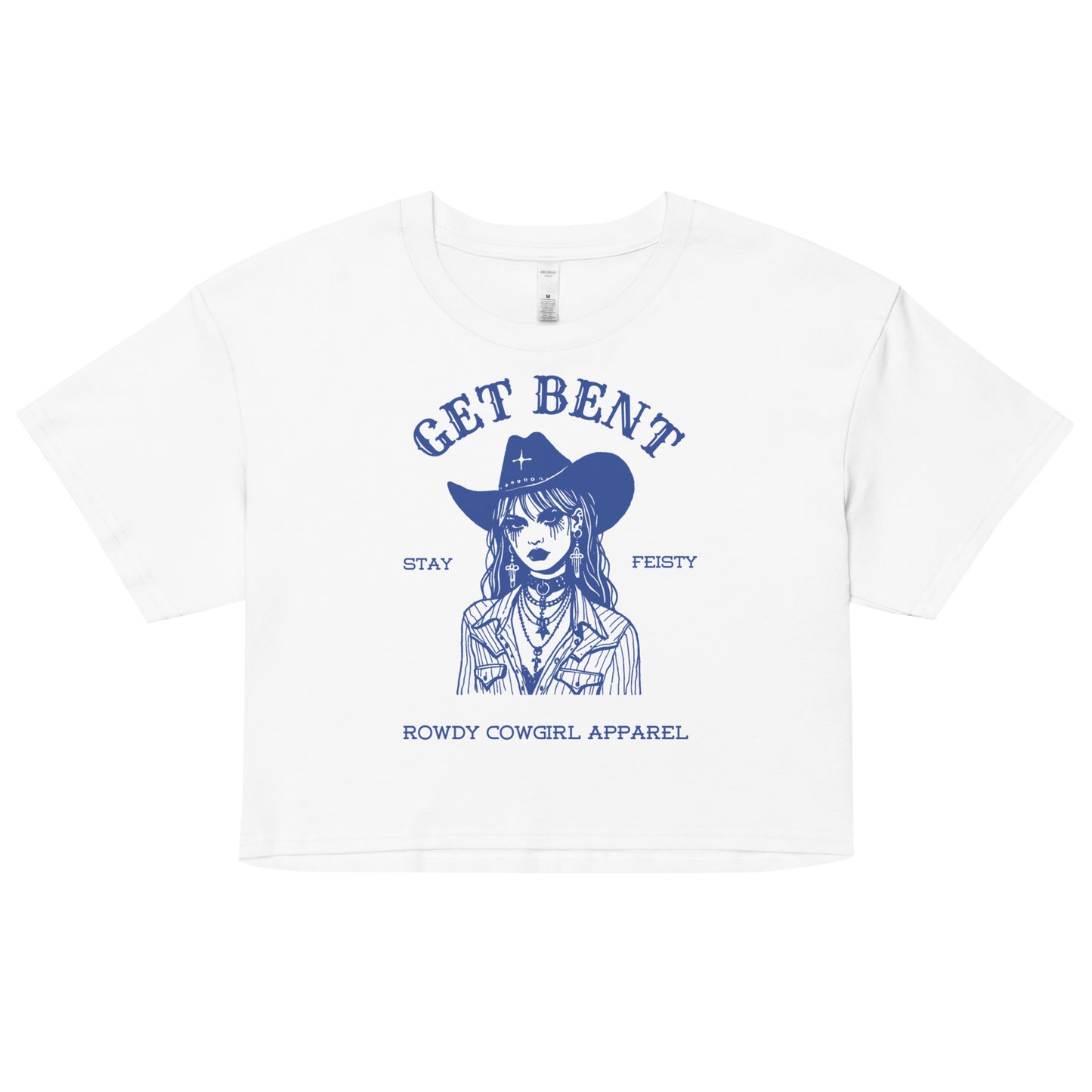 Get Bent Flowy Crop Top